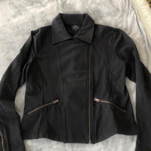 Black stretch jacket for sport/leisure or office